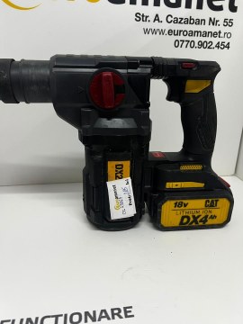 Ciocan rotopercutor CAT, SDS PLUS, 18V, 2.2 J (fara perii) ,model DX21 - 3