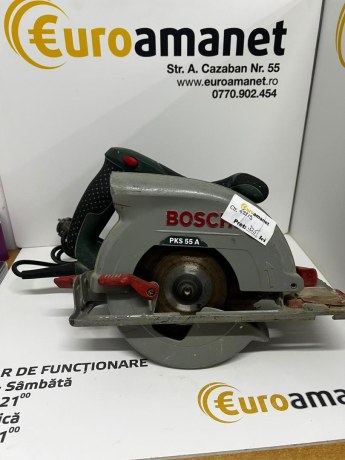 Fierastrau circular Bosch PKS 55, 1200 W, 5600 rpm