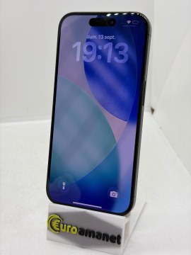Telefon mobil Apple iPhone 15 Pro, 128GB, 5G, Black Titanium - 2
