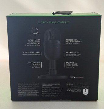 Microfon gaming Razer Seiren Mini, Negru - 2