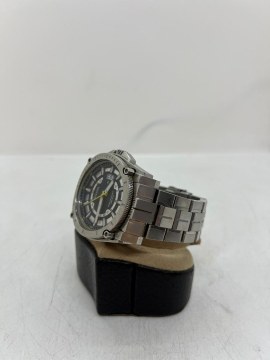 Ceas Bulova Precisionist Men C860942 Diver Date Silver Tone Quartz 45mm 7 3/4" - 3