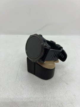 Smartwatch Garmin Fenix E, 47mm, GPS, Wi-Fi, Android/iOS, Glass, Otel inoxidabil, Slate Gray Steel, Black Silicone Band - 1
