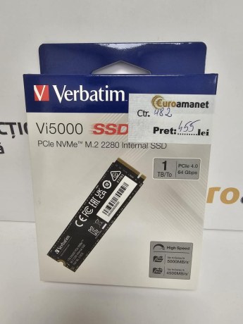 SSD Verbatim Vi5000 m2 nvme 2280 1 TB
