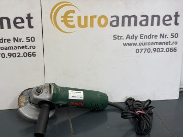 Polizor unghiular Bosch PWS 700, 700 W, 115 mm diametru disc, 12.000 RPM, aparatoare cu protectie reglabila, maner suplimentar