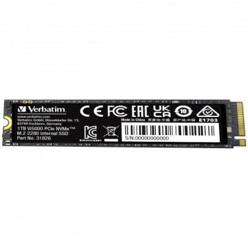 Solid-State Drive (SSD) VERBATIM Vi5000 PCIE4 NVME M.2 SSD 1TB - 3