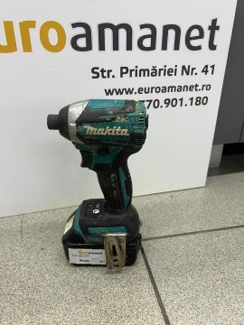 Autofiletanta Makita DTD 154 cu baterie 18v 3ah - 1