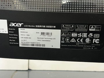 Monitor LED IPS Acer
