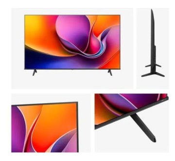 Televizor smart Hisense 43A6Q, 43'', 4K Al Upscaler, UltraHD, DLED, HDR10+, DTS Virtual, 2x7W, negru - 2