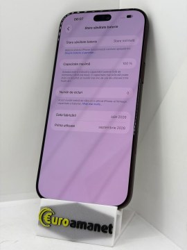 Telefon mobil Apple iPhone 18 Pro Max, 256GB, 5G, Burgundy - 3