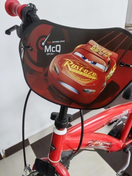 Bicicleta copii Disney, Huffy, Otel, Rosu, 16 inch - 5