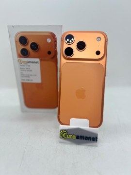 Telefon mobil Apple iPhone 17 Pro, 256GB, 5G, Cosmic Orange, Bat 100%, 0 cicluri incarcare