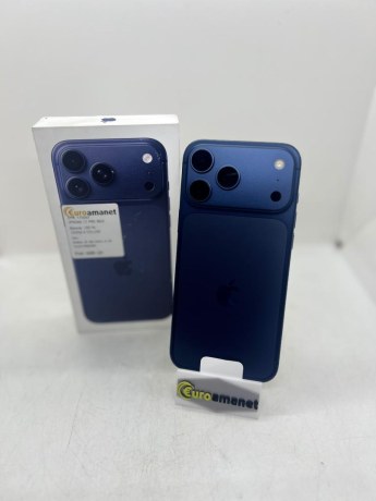 Telefon mobil Apple iPhone 17 Pro Max, 256GB, 5G, Deep Blue, Bat 100%