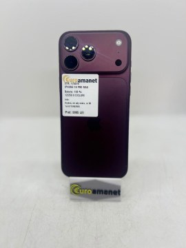 Telefon mobil Apple iPhone 18 Pro Max, 256GB, 5G, Burgundy, Bat 100%, 0 cicluri incarcare