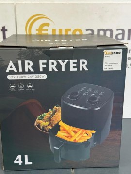 Friteuza fara ulei 4L M-import, alimentare 24V, compacta, neagra - 1