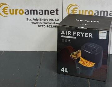 Friteuza fara ulei 4L M-import, alimentare 24V, compacta, neagra - 2