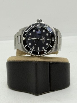 Ceas de mână unisex Steinhart Ocean One, carcasă argintie din oțel inoxidabil  - 1