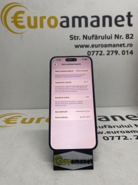 Telefon mobil Apple iPhone 15 Plus, 128GB, baterie 91% - 4