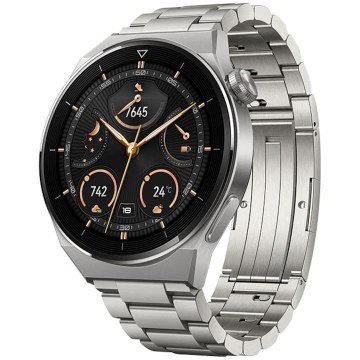 Smartwatch Huawei Watch GT 3 PRO, Titanium Strap, Light - 1