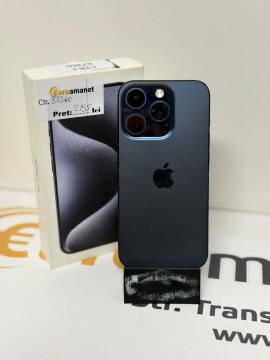 Telefon mobil Apple iPhone 15 Pro, 128GB, Baterie 89% - 1