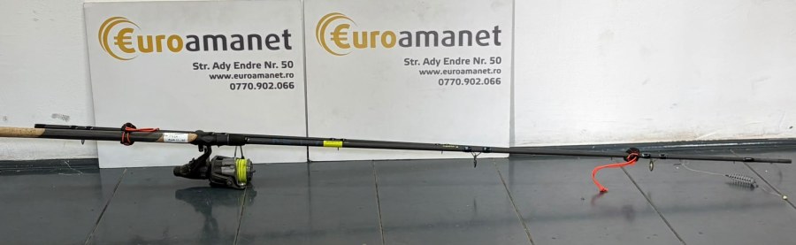 Lanseta Caperlan Sensitiv-5 Heavy Pescuit, 3,60 m + Mulineta Caperlan Meridian 7000