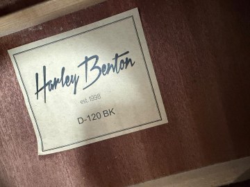 Chitara acustica Harley Benton D-120BK - 2