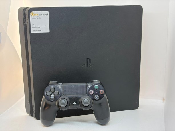 Consola Sony Playstation 4 Slim (PS4), 500 GB, Neagra
