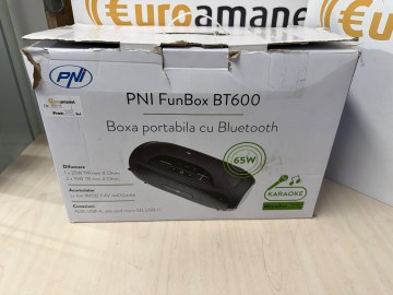 Boxa portabila PNI FunBox BT600, cu Bluetooth - 1
