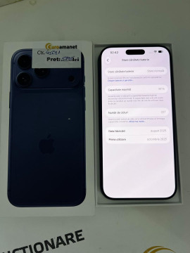 Telefon mobil Apple iPhone 17 Pro Max, 512GB, 5G, Deep Blue - 4