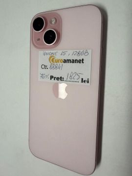 Apple Iphone 15, 128GB, Bat.76%  - 2