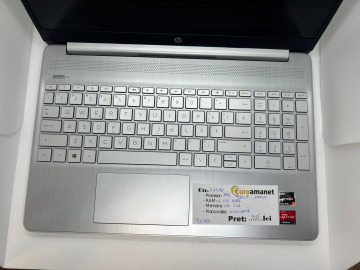 Laptop HP 15s-eq1035nq Ryzen 7 4700U, 15.6", Full HD, 16GB, 512GB SSD - 2