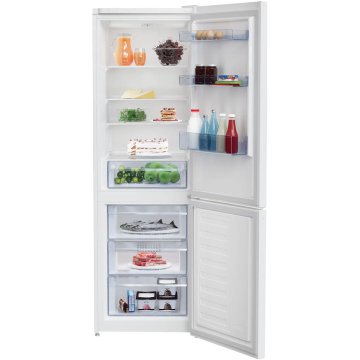 Combina frigorifica Beko RCSA366K40WN, 343 l, Usi reversibile, Iluminare LED, Termostat reglabil, Clasa E, H 185.3 cm, Alb - 3