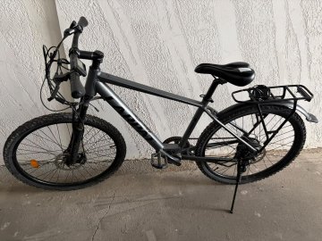 Bicicletă electrică Carpat MTB Almighty C26518E, 26", gri/negru, autonomie 40 km, motor 250W