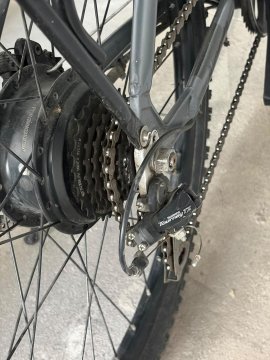 Bicicletă electrică Carpat MTB Almighty C26518E, 26", gri/negru, autonomie 40 km, motor 250W - 2
