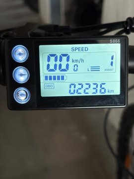 Bicicletă electrică Carpat MTB Almighty C26518E, 26", gri/negru, autonomie 40 km, motor 250W - 6