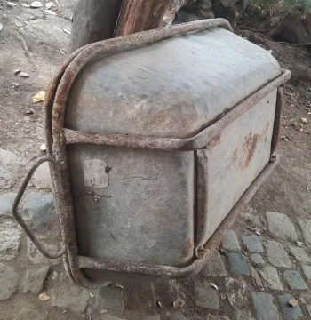 Covata cuva metalica pentru mortat 100 x 70 x 30 cm. - 4