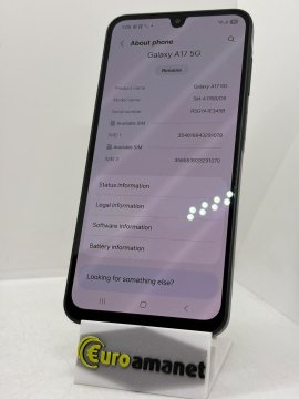 Telefon mobil Samsung Galaxy A17, Dual SIM, 4GB RAM, 128GB, 5G, Black - 2
