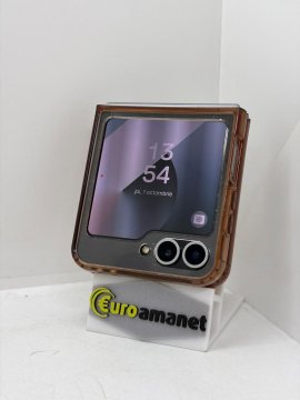 Telefon mobil Samsung Galaxy Z Flip6, 12GB RAM, 512GB, 5G, Silver Shadow - 2