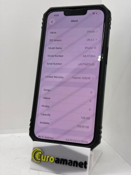 Telefon mobil Apple iPhone 13, 128GB, 5G, Midnight, 94% Baterie - 4