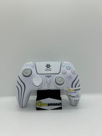Gamepad Wireless MYRIA MG7434, PC, PS4, alb