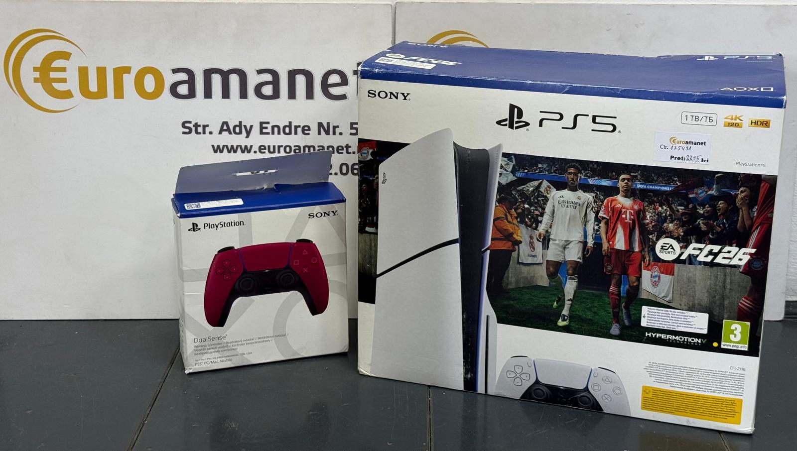 Consola PlayStation 5 (PS5) Slim, 1TB SSD