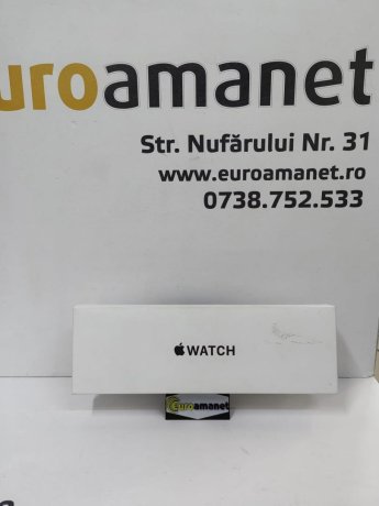 Apple Watch SE 2 (2022), GPS, Carcasa Midnight Aluminium 44mm