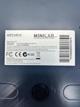 Controller Midi cu claviatura Arturia Minilab MKII - 5