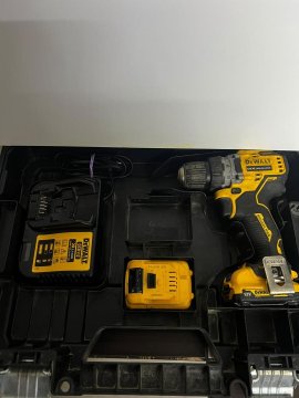 Masina compacta de insurubat DeWalt DCD701, 2 acumulatori, incarcator - 3