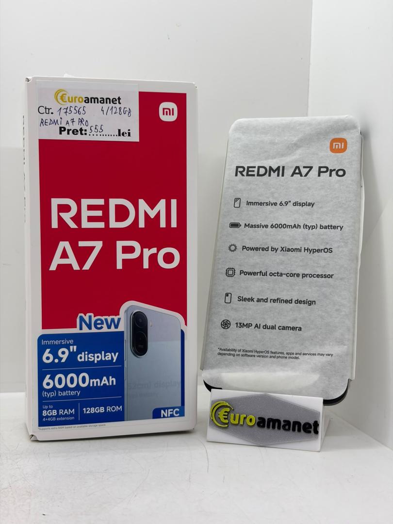 Telefon Mobil Xiaomi REDMI A7 Pro, 4G RAM, 128GB ROM