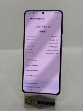 Telefon mobil Samsung Galaxy S21 Plus, Dual SIM, 256GB, 8GB RAM, 5G, Phantom Black - 2