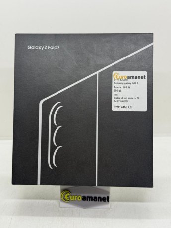 Telefon mobil Samsung Galaxy Z Fold7, 12GB RAM, 256GB, 5G, Blue Shadow