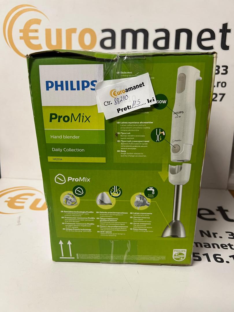 Mixer vertical Philips ProMix HR2534/00, 650 W