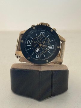 ARMANI EXCHANGE, Ceas cronograf de otel inoxidabil, Auriu - 2
