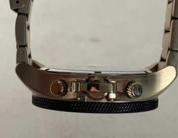 ARMANI EXCHANGE, Ceas cronograf de otel inoxidabil, Auriu - 5
