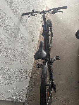 ROCKRIDER  Bicicletă de Munte Touring 27,5" ST 120 - Negru/Albastru - 2